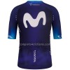 Maglia 2023 Movistar Team Manica Corta Blu
